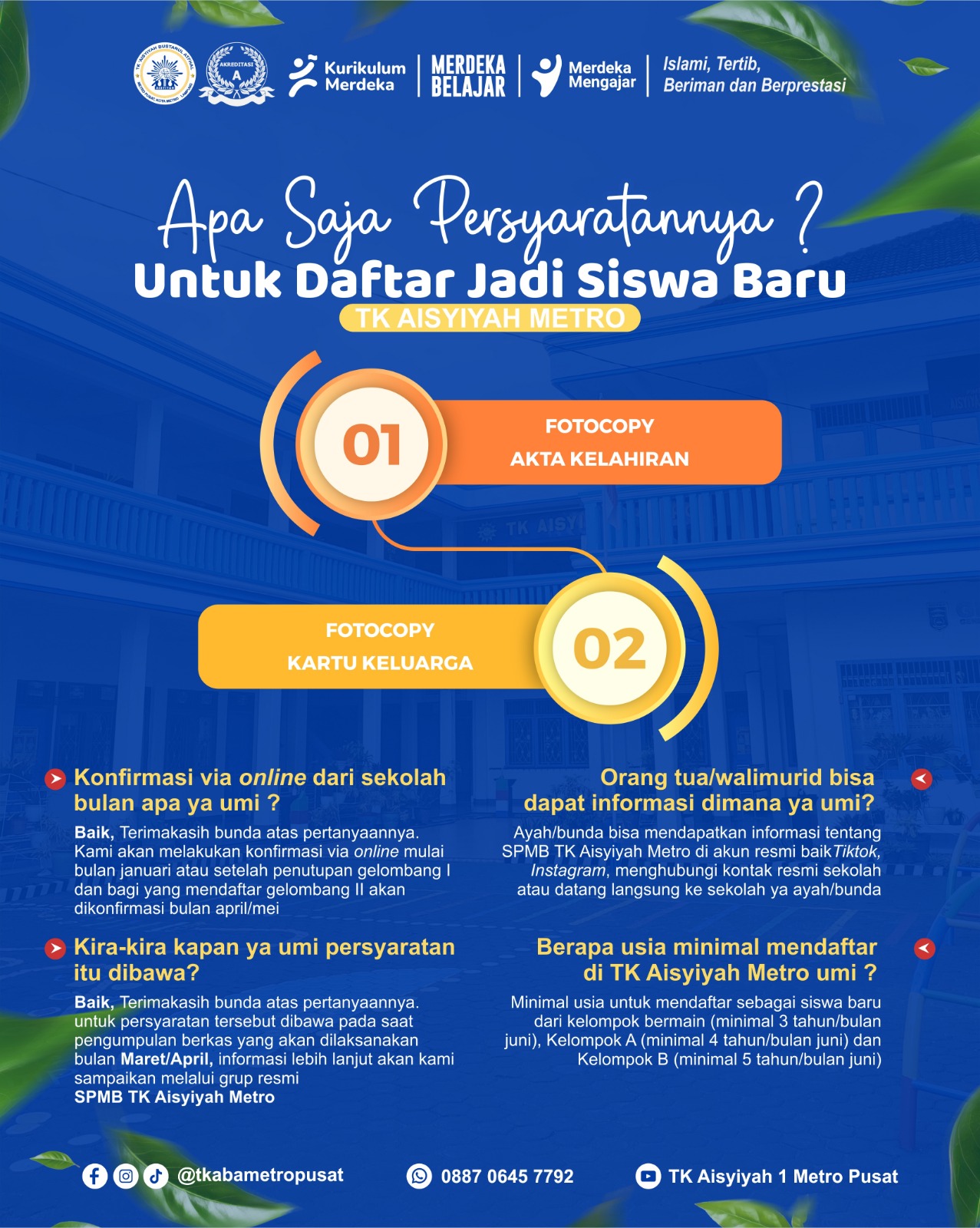 Persyaratan Pendaftaran